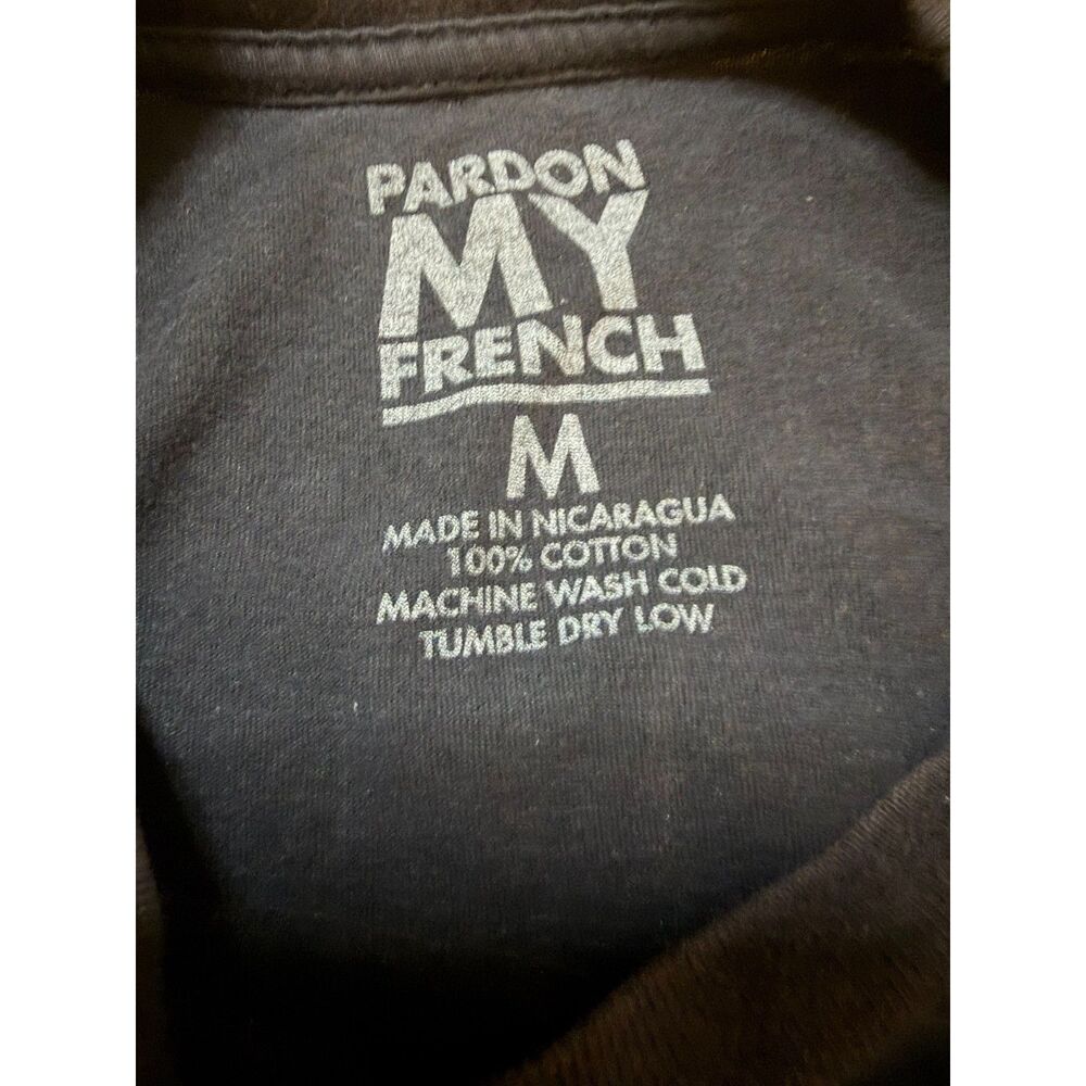 DJ Snake Pardon My French 2016 Tour Graphic T-Shirt Black Men's Medium